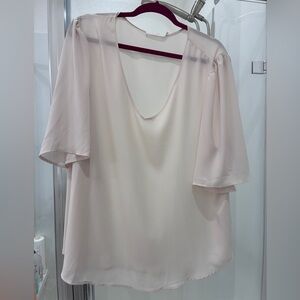 Lush Soft Cream Blouse
